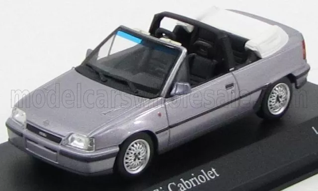 1/43 Minichamps Opel - Kadett Gsi Convertible 1989 - Gris Saturn Met Mci