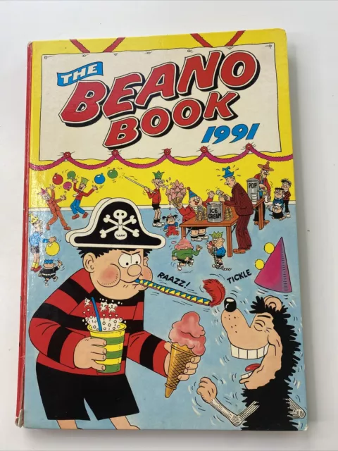 BEANO ANNUAL 1991 - (Vintage Comics / Nostalgic / Retro Gifts)