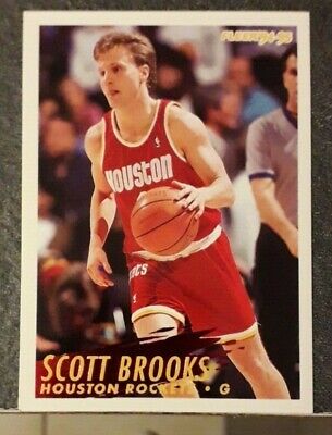 Houston Rockets #83 Carte NBA Fleer 94 95-Scott BROOKS 
