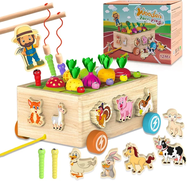 ACHIYWAY JEUX MONTESSORI, Jouet Enfant 1 2 3 4 Ans Garcon Fille Éducatif,  Jouet EUR 34,93 - PicClick FR