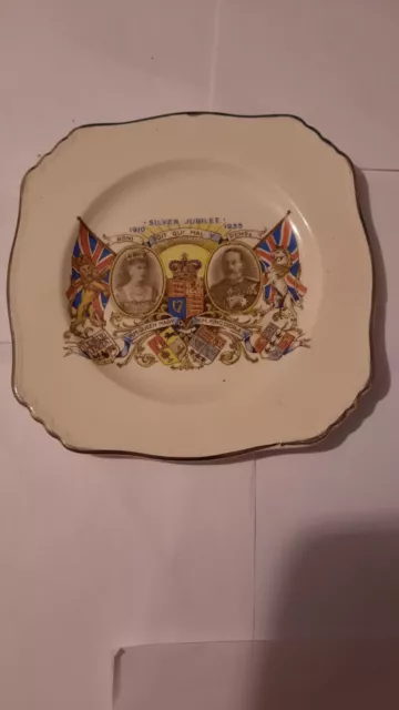 King George V and Queen Mary Silver Jubilee Plate 2