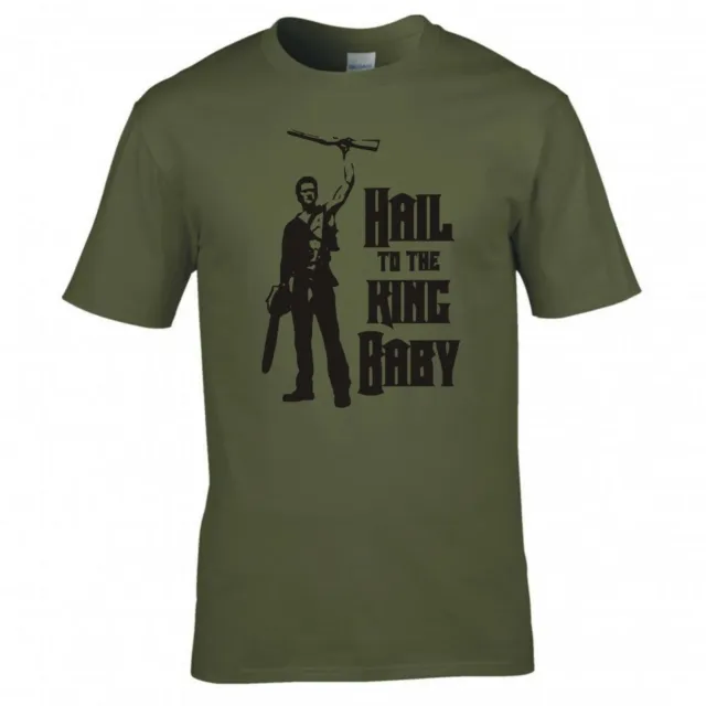 T-Shirt Inspired By The Evil Dead ""Hail To The King Baby