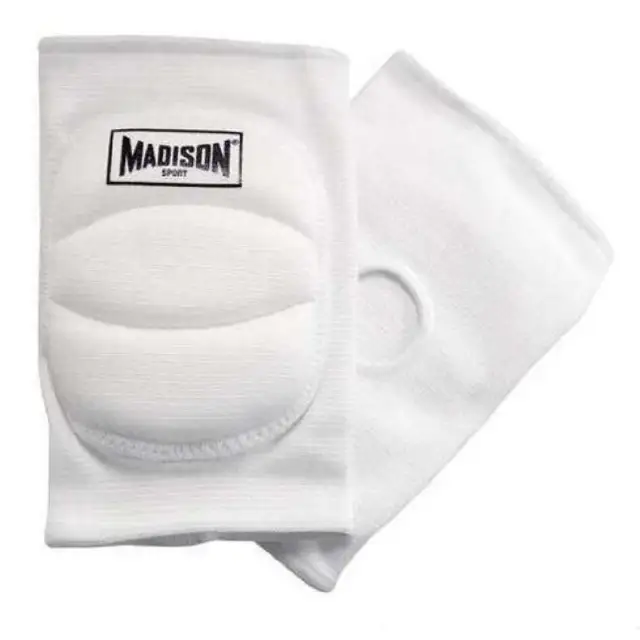 Madison | Unisex Knee Pads - Volleyball (White)