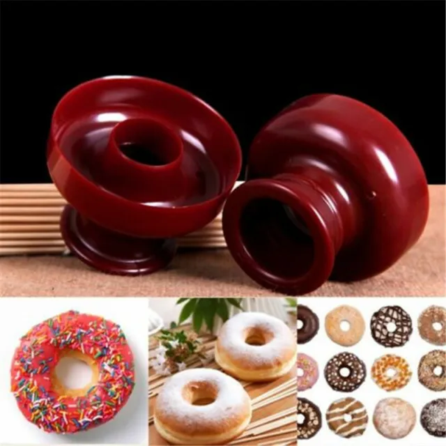 Mould Tool 3 Shape Donut Cookies Cutter Maker Pastry Pudding Cake Decor Diy Mold