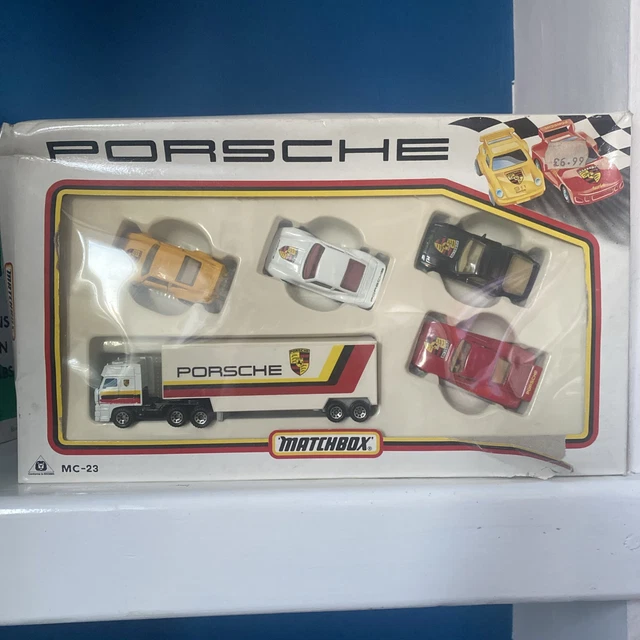 Matchbox Racing Set MATCHBOX PORSCHE RACING Set MC-23 Vintage 1990 Rare New in Box £57.92 ...