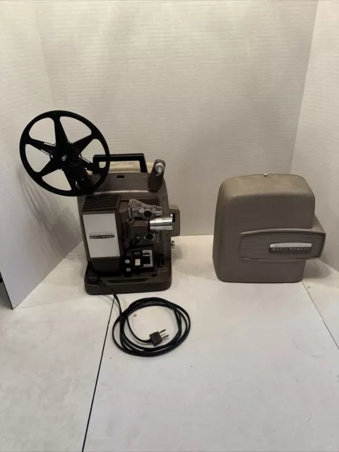Vintage Bell & Howell Autoload 8MM Movie Projector Design 266A TESTED