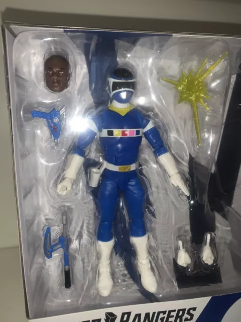Blue Ranger Mighty Morphin Power Rangers In Space Lightning Collection TJ Hasbro