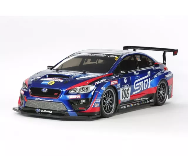 Tamiya 300058645 - 1:10 Rc Subaru Wrx Sti 24H Nürb. Tt-02 - Neu