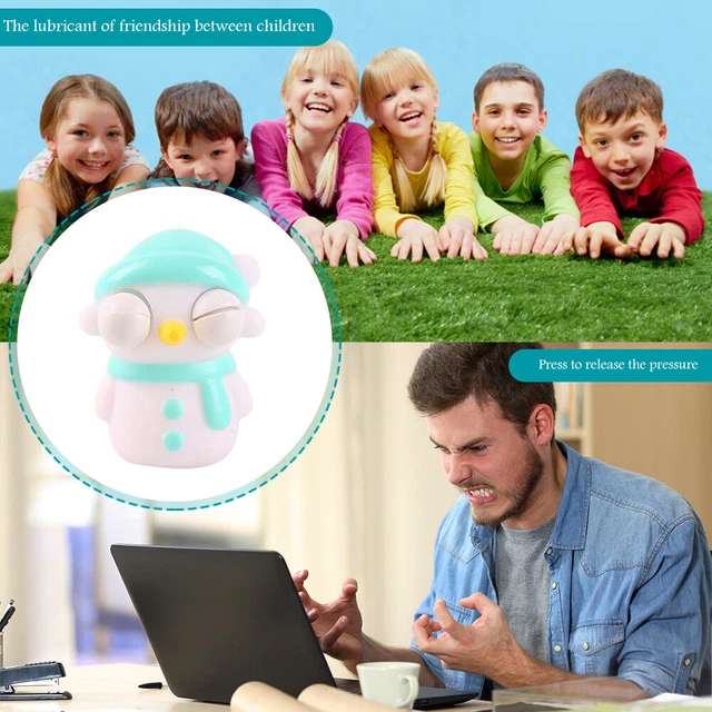 BIOSA Squishy Squeeze giocattolo, Natale stress sollievo giocattolo palla da schiacciamento