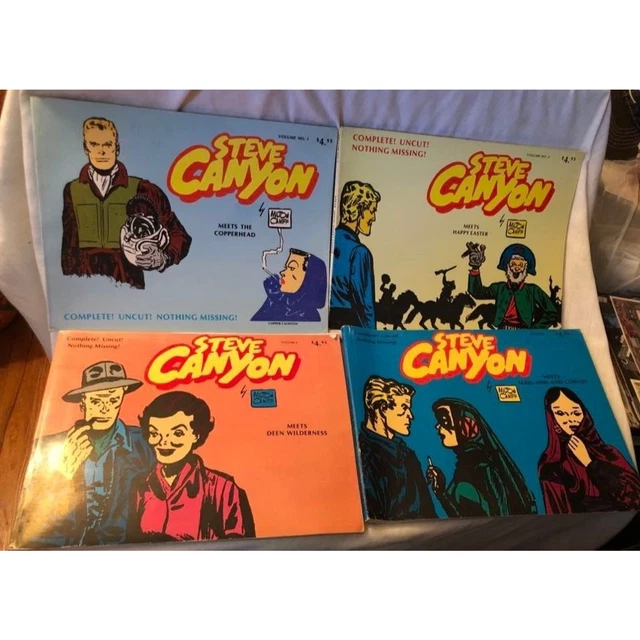 Steve Canyon Vol 1 - 4 Meets Copperhead, Happy Easter, Deen Wilderness, Maid 9