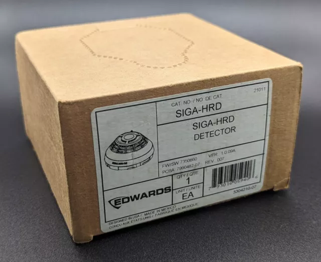 Detector de calor Edwards EST SIGA-HRD - VARIOS DISPONIBLES - ENVÍO EL MISMO DÍA