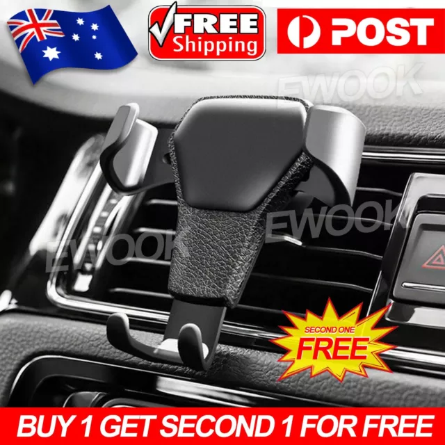 Universal Gravity Car Holder Mount Air Vent Stand Cradle For Mobile Cell Phone