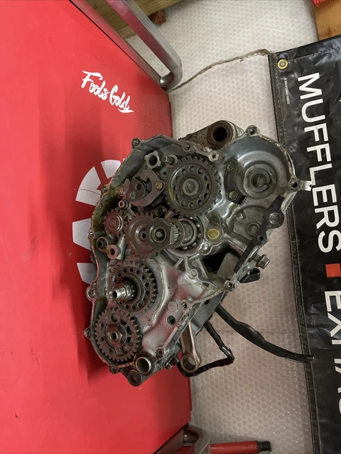 98-00 Yamaha WR400F WR400 F Crank Case Set Left & Right Engine Cases