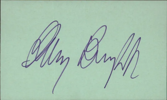Gary Burghoff Actor MASH Signed 3" x 5" Index Card