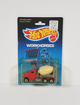 hot wheels peterbilt cement truck