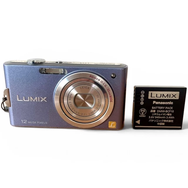 PANASONIC LUMIX DMC-FX60 Compact Digital Camera with Charger and