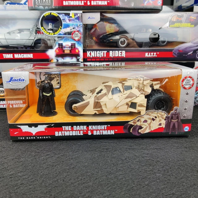 Batmobile Batman Vs Superman – échelle 1/24, Métal, Avec Figurine, Jada Toys, Dès 14 Ans