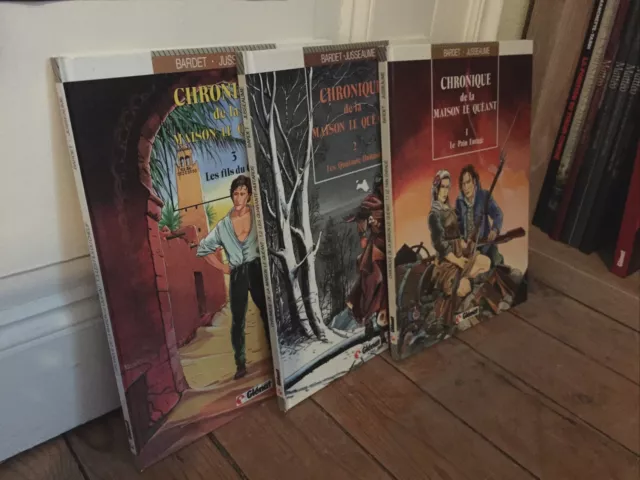 Chronique de la Maison - Lot de 3 albums (Tome 1, 2 & 3) - BD Historique