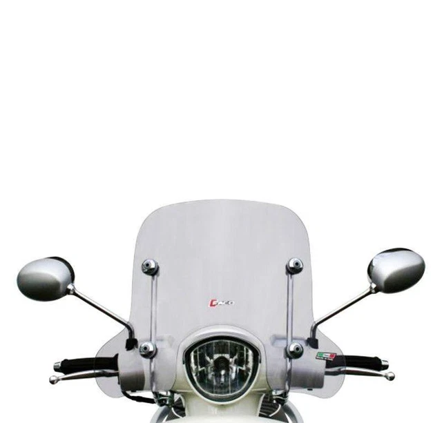 Windschild Für Peugeot 50 Kisbee – Verstellbar, Dunkel Getönt (OEM)