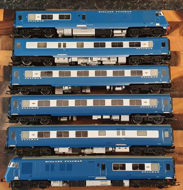 Bachmann 31-255DC Class 251 Blue Pullman 6 car Midland Pullman set DCC fitted