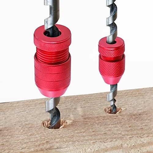 Ruitool Drill Depth Stop for Drill BitsAdjustable Drill Stop Applicable Drill...