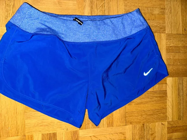 Nike Laufhose Short Gr.M blau Dri FIT Running