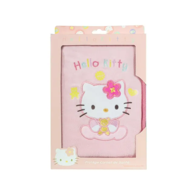 Tinokou - Protège carnet de santé pour enfant Hello Kitty