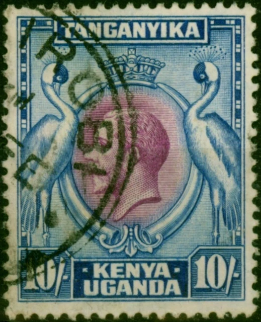 KUT 1935 10s Purple & Blue SG122 Fine Used