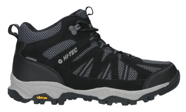 Hi-Tec Mens Walking Boots Aplha Pro Vent  Mid Waterproof Shoes O010246 UK7-12