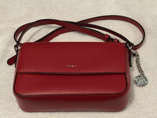 Dkny Sutton Leather Bryant Flap Crossbody *