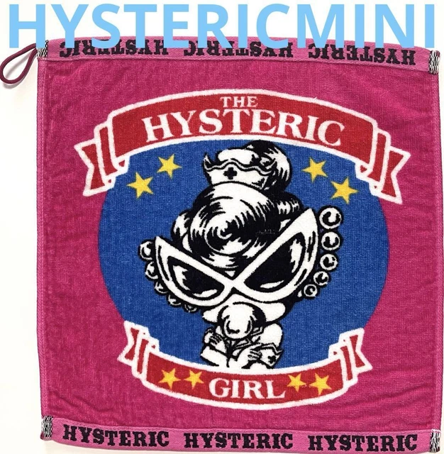 His Mini Hysteric Loop Hand Towel Handkerchief Raspberry Hysteric Glamour  Mini