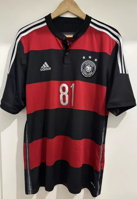 Deutschland DFB Adidas Trikot L WM 2014 WELTMEISTER 3 STERNE Fussball Sport