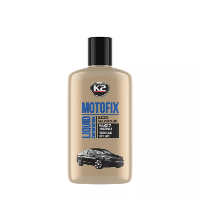 Cera para coche / Reparador de color / Restaura brillo / K2 / 200 ml