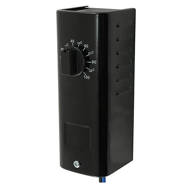 DAYTON 2E869 Mech Tstat,Cool Only,Steel,100/-10F