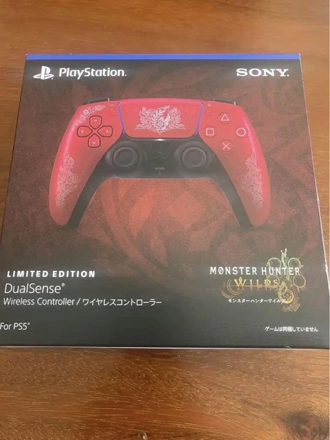 Manette DualSense PS5 Édition Limitée Monster Hunter Wilds