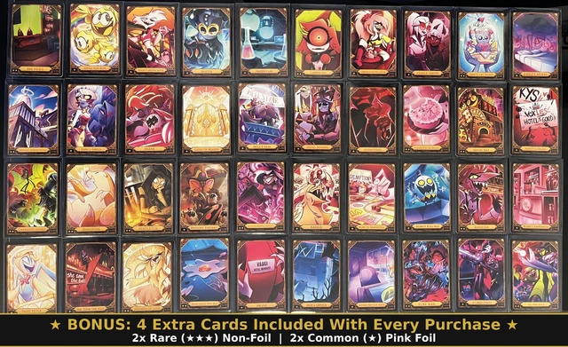 hazbin hotel rare cards Hazbin Hotel Season Two Trading Cards 1st Edition Booster Pack main image 1