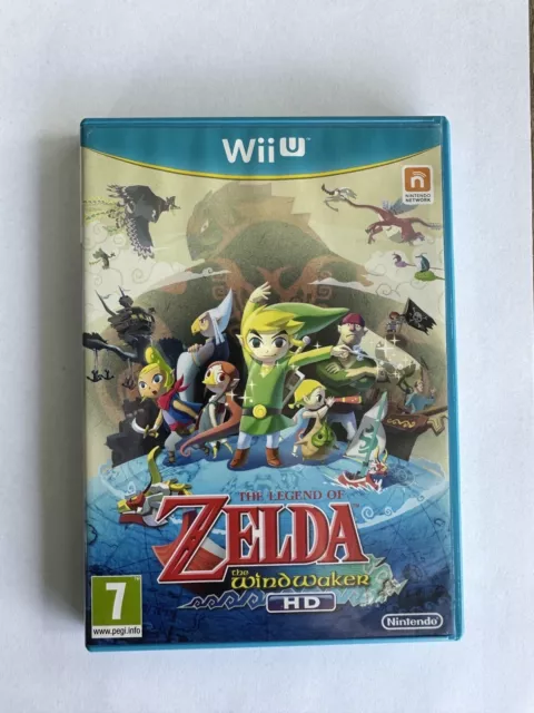 Mint Disc Nintendo Wii U The Legend of Zelda The Wind Waker HD - No Manual