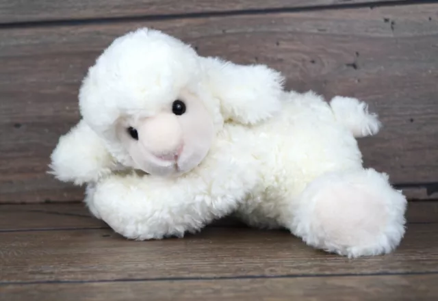 Harvest Moon Tri Russ Cream Lamb Sheep Target Stuffed Animal 8" Soft Plush Toy