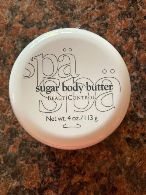 BeautiControl Spa Sugar Body Butter Full Size 4oz. New Sealed