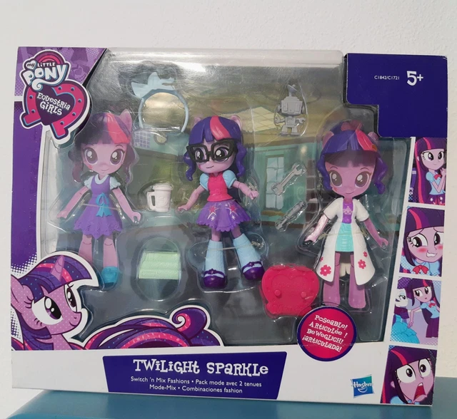 EQUESTRIA GIRLS MINI Twilight Sparkle My Little Pony 2016 NIB Switch ...