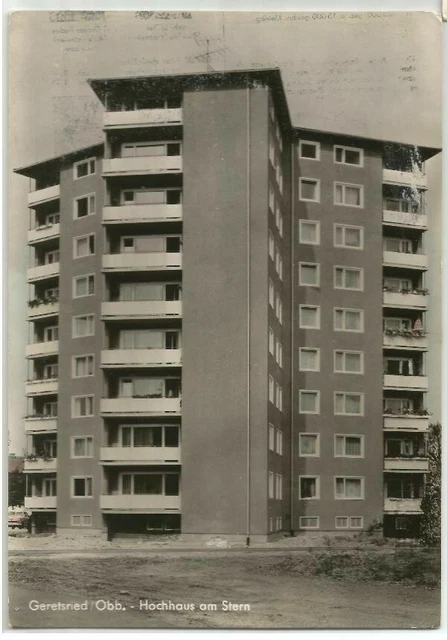 Geretsried: Hochhaus am Stern. Verlag Hans Lippert Gartenberg. Ansichtskarte