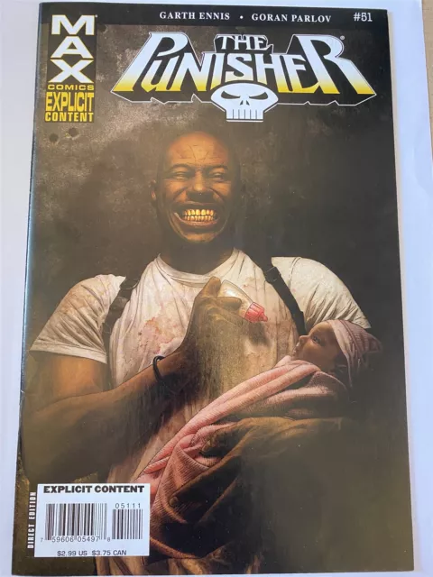 THE PUNISHER #51 Garth Ennis Marvel MAX Comics 2008 NM+