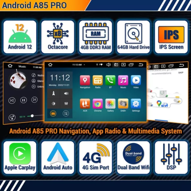 Android Auto Radio Para Opel Astra H Mk5 Vxr Carplay Navegador GPS Wifi Headunit 2