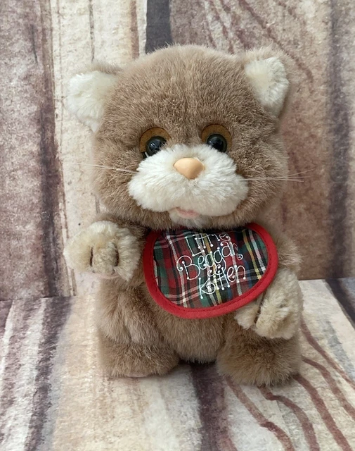 APPLAUSE LITTLE BEGGAR Dog plush toy. Vintage Stuffed Toy 1983