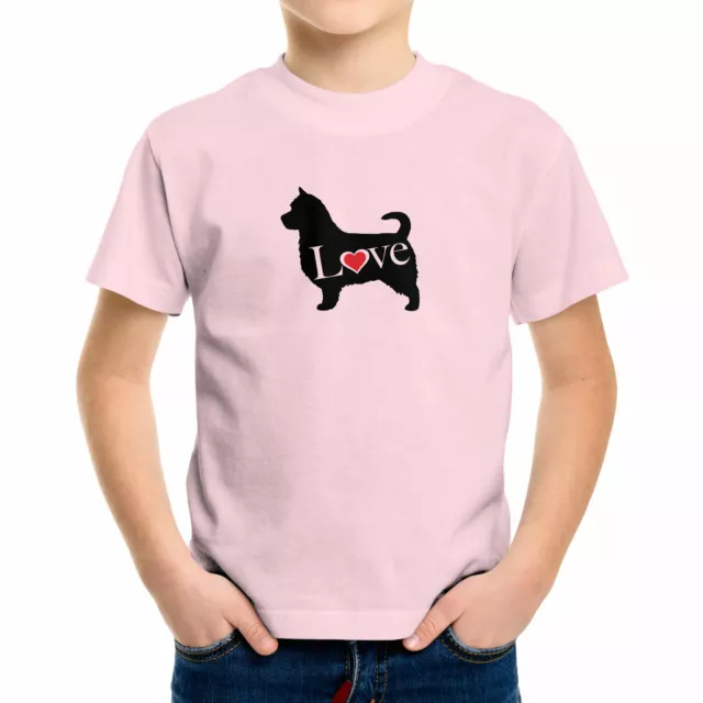 Love Australian Terrier Dog Toddler Kids Tee Youth T-Shirt Doggy Aussie Norfolk 2
