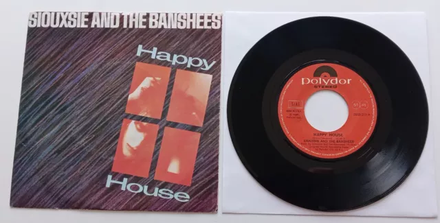 Siouxsie And The Banshees - Happy House 1980 Polydor Italy 7" Single P/S