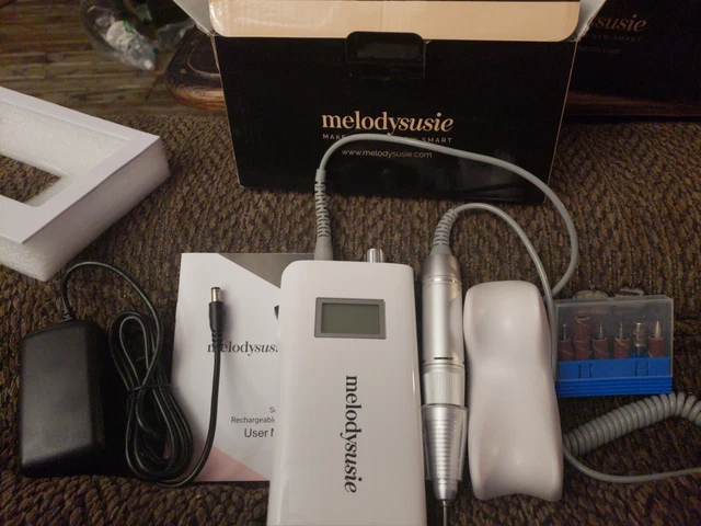 Taladro de uñas recargable Melodysusie Scamander DR-2036 /30000 RPM nuevo caja abierta