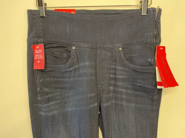 Spanx Size 29 The Signature Straight Jeans Dark Dipped  FD1914 NWT $148 2