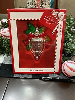 Lenox 2019 Annual Christmas "Bless This Home" Ornament NEW!!