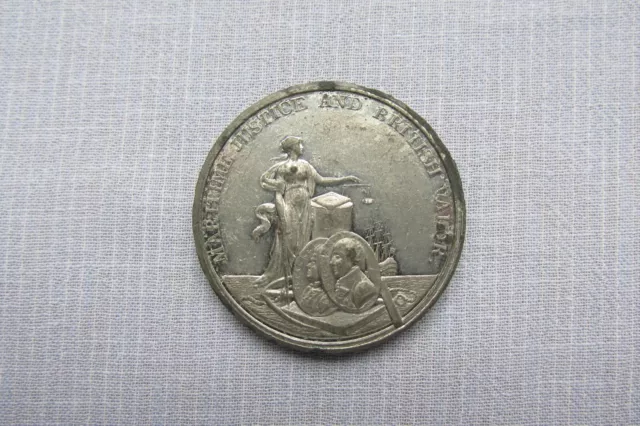 Battle of Copenhagen -- 1801 -- C19th British Medal -- Naval / Military 3